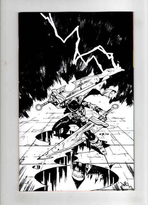 Lost Fantasy #5 (Cvr D) (2025) Maxi Dallo Incentive B&W Virgin Variant (1:15)