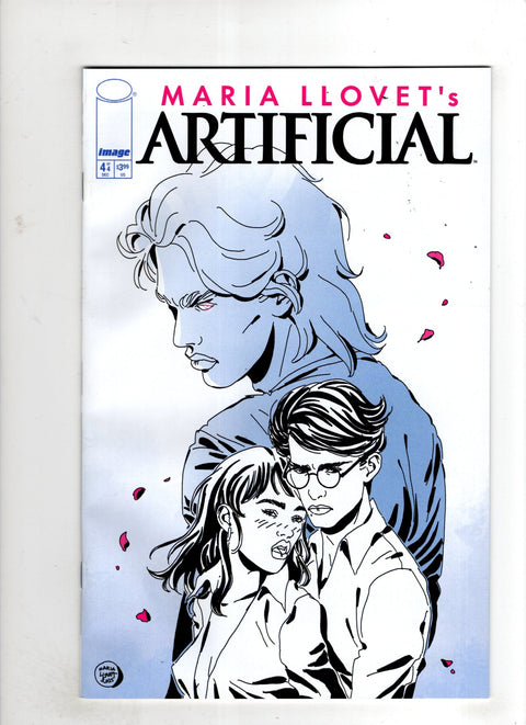 Artificial #4 (Cvr B) (2025) (1:10) Maria Llovet Incentive B&W Variant