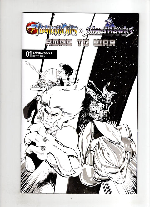 Thundercats X Silverhawks: Road to War #1 (Cvr H) (2026) (1:10) Sebastian Piriz Line Art Incentive Variant