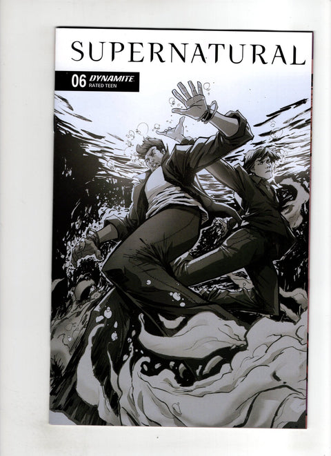 Supernatural, Vol. 2 (Dynamite Entertainment) #6 (Cvr F) (2026) (1:10) Alfredo Cardona Incentive B&W Variant