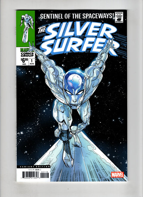 Silver Surfer, Vol. 1 #1 (2026) (1:25) Justin Mason Incentive Facsimile Variant