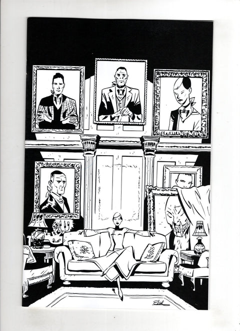 Fall of the House of Slaughter #1 (Cvr D) (2026) (1:10) Elsa Charretier B&W Incentive Variant