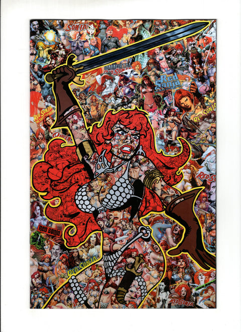 Red Sonja, Vol. 7 (Dynamite Entertainment) #1U 1:20 Collage Virgin