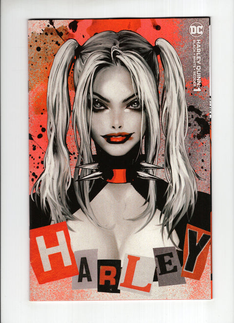 Harley Quinn: Black + White + Redder #1D