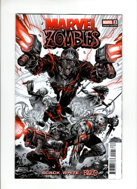 Marvel Zombies: Black, White & Blood #2D (2023) 1:10 Cory Smith Variant