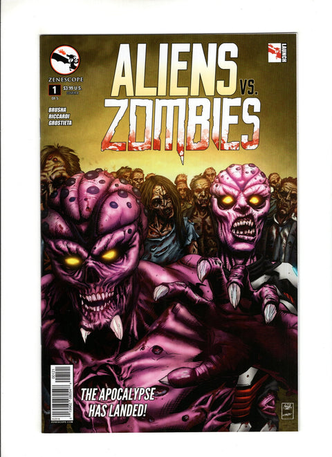 Aliens vs. Zombies #1 (Cvr B) (2015) Anthony Spay Variant  B Anthony Spay Variant  Buy & Sell Comics Online Comic Shop Toronto Canada