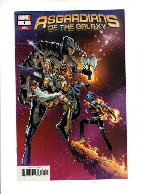 Asgardians of the Galaxy #1 (Cvr D) (2018) Humberto Ramos Variant  D Humberto Ramos Variant  Buy & Sell Comics Online Comic Shop Toronto Canada