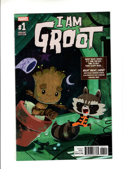 I Am Groot #1 (Cvr B) (2017) Incentive Night Night Groot Variant Cover  B Incentive Night Night Groot Variant Cover  Buy & Sell Comics Online Comic Shop Toronto Canada