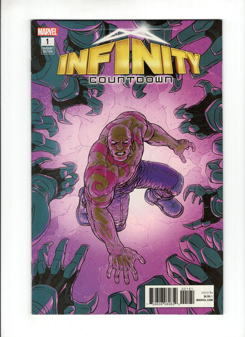 Infinity Countdown #1 (Cvr F) (2018) Nick Derington 1:25 Retailer Incentive Variant Cover  F Nick Derington 1:25 Retailer Incentive Variant Cover  Buy & Sell Comics Online Comic Shop Toronto Canada