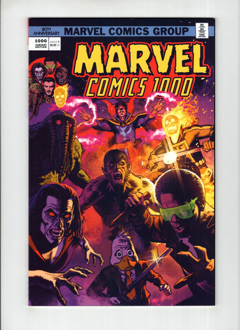 Marvel Comics #1000 (Cvr M) (2019) Smallwood 70s Var  M Smallwood 70s Var  Buy & Sell Comics Online Comic Shop Toronto Canada