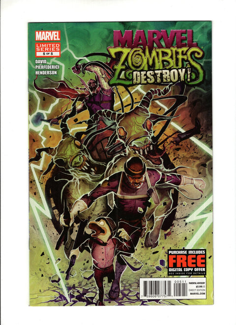 Marvel Zombies: Destroy #5 (2012) Michael Del Mundo Regular   Michael Del Mundo Regular  Buy & Sell Comics Online Comic Shop Toronto Canada