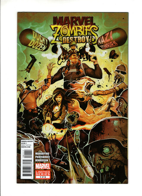 Marvel Zombies: Destroy #1 (2012) Michael Del Mundo Regular   Michael Del Mundo Regular  Buy & Sell Comics Online Comic Shop Toronto Canada