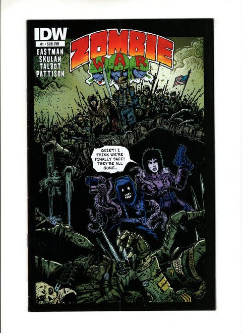 Zombie War (IDW Publishing) #1 (Cvr B) (2013) Variant Kevin Eastman Subscription Cover   B Variant Kevin Eastman Subscription Cover   Buy & Sell Comics Online Comic Shop Toronto Canada