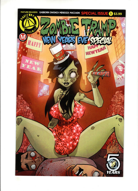 Zombie Tramp: New Years Eve 2016 # (Cvr A) (2016) Regular Dan Mendoza Cover  A Regular Dan Mendoza Cover  Buy & Sell Comics Online Comic Shop Toronto Canada