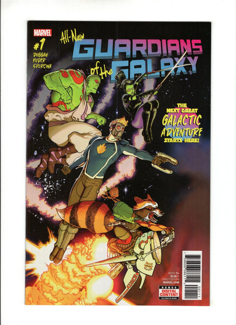 All-New Guardians of the Galaxy #1 (Cvr A) (2017) Regular Aaron Kuder Cover  A Regular Aaron Kuder Cover  Buy & Sell Comics Online Comic Shop Toronto Canada
