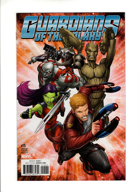 Guardians of the Galaxy, Vol. 4 #15 (Cvr B) (2016) Incentive Animation Variant Cover  B Incentive Animation Variant Cover  Buy & Sell Comics Online Comic Shop Toronto Canada