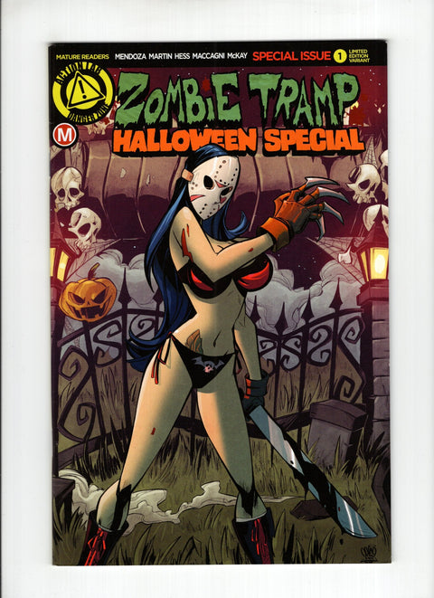 Zombie Tramp Halloween Special #1 (Cvr C) (2016) Variant Marcelo Trom Slasher Cover  C Variant Marcelo Trom Slasher Cover  Buy & Sell Comics Online Comic Shop Toronto Canada