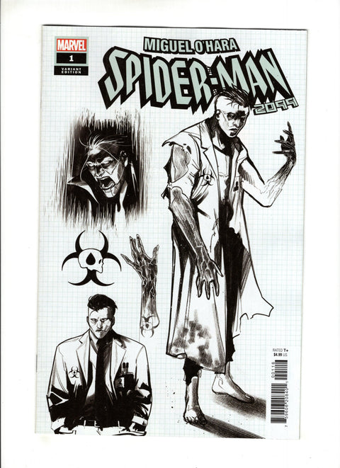 Miguel O'Hara: Spider-Man 2099 #1D (2024) 1:10 Cappuccio Design Variant
