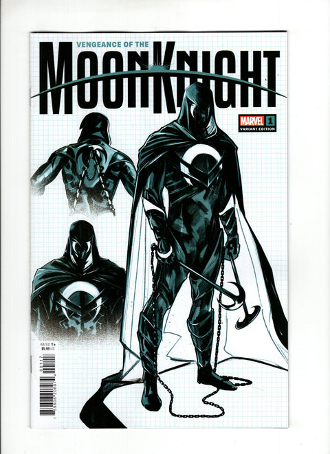 Vengeance of the Moon Knight, Vol. 2 #1G (2024) 1:10 Cappuccio Design Variant