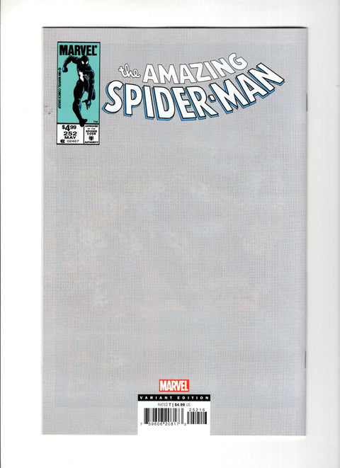 The Amazing Spider-Man, Vol. 1 #252L (2024) 1:25 Facsimile Vess Hidden Gem Variant