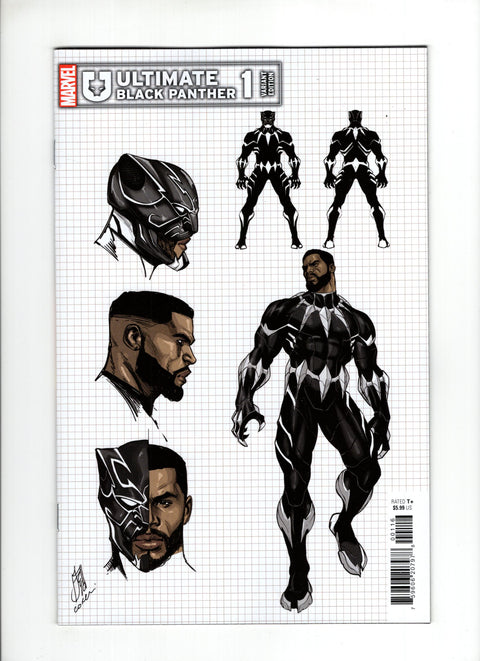 Ultimate Black Panther #1E (2024) 1:10 Stefano Caselli Design Variant *ONE PER CUSTOMER*