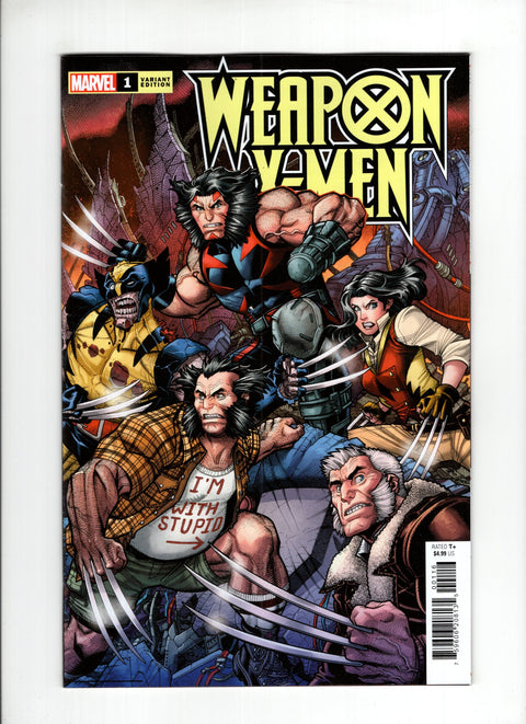 Weapon X-Men #1 (Cvr F) (2024) 1:25 Nick Bradshaw Variant