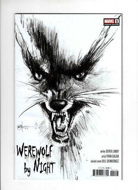 Werewolf by Night, Vol. 4 #1D (2023) 1:25 Bill Sienkiewicz Variant