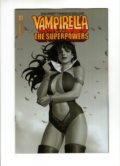 Vampirella Vs The Superpowers #1I 1:10 Yoon B&w