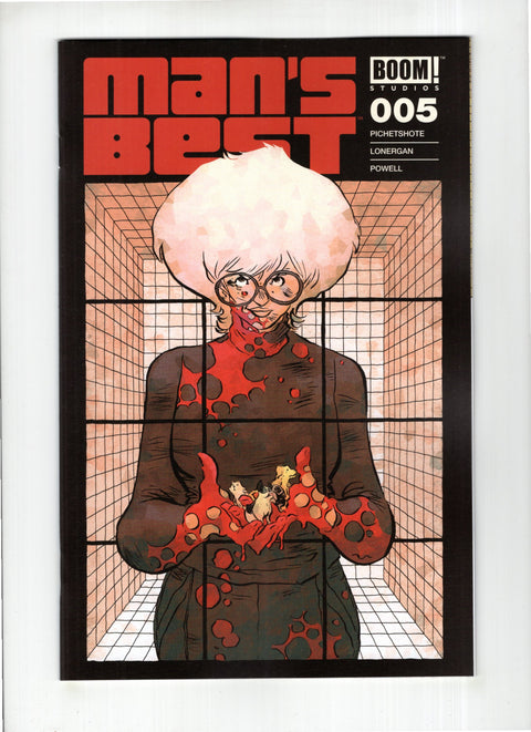 Man's Best #5 (Cvr E) (2024) Jesse Lonergan Unlockable Virgin Variant