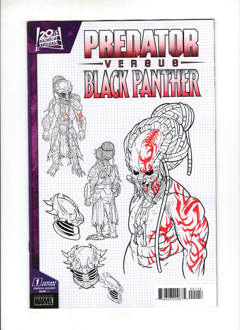 Predator vs. Black Panther #1 (Cvr I) (2024) 1:10 Chris Allen Variant