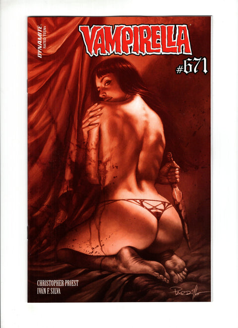 Vampirella, Vol. 7 #671 (Cvr J) (2024) 1:15 Lucio Parrillo Tint Variant