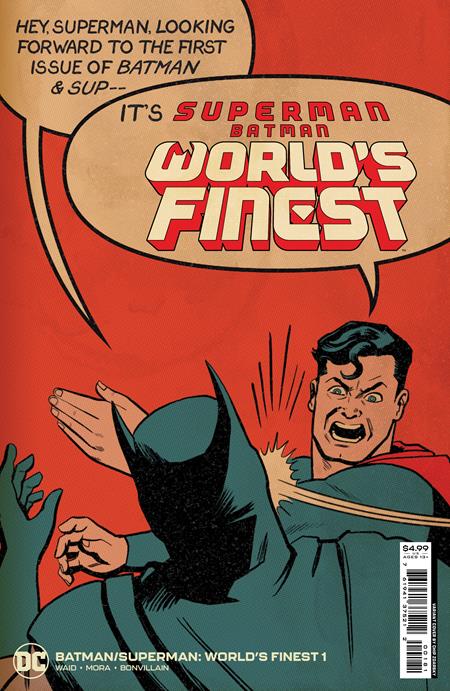 Batman / Superman: World's Finest #1H 1:25 Zdarsky Slap Superman