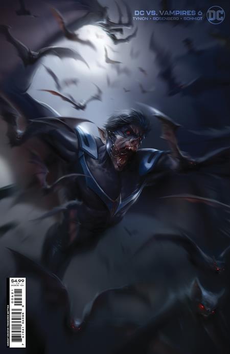 DC vs. Vampires #6B Francesco Mattina Card Stock Cover