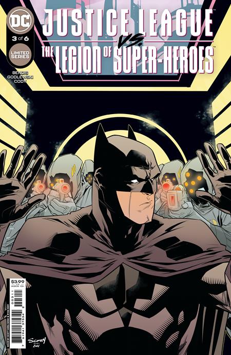 Justice League vs. The Legion Of Super-Heroes #3A Scott Godlewski Regular Cover