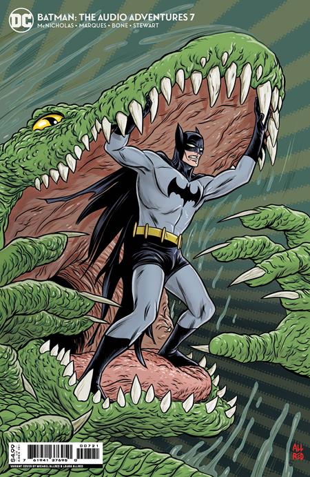 Batman: The Audio Adventures #7B Michael Allred Variant DC Comics Jul 25, 2023
