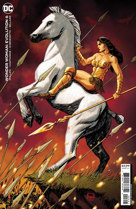 Wonder Woman: Evolution #6B Dave Johnson Card Stock Cover