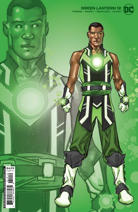 Green Lantern, Vol. 7 #12C Tom Raney & Michael Atiyeh 2nd Printing Variant Cover
