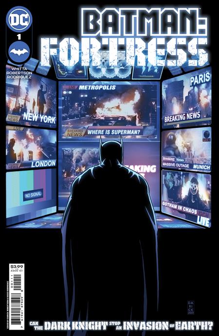 Batman Fortress #1A Regular Darick Robertson Cover