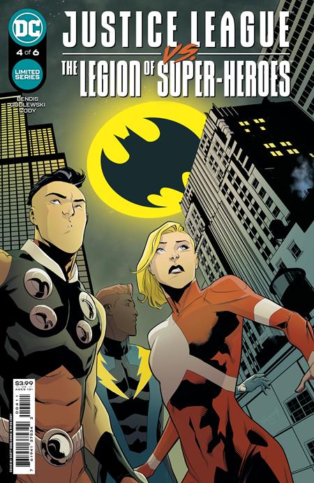 Justice League vs. The Legion of Super-Heroes #4A Scott Godlewski Regular Cover