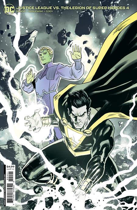 Justice League vs. The Legion of Super-Heroes #4B Travis Moore Variant