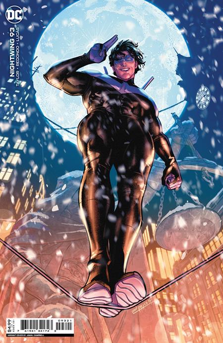 Nightwing, Vol. 4 #93B Jamal Campbell Card Stock Variant Cover