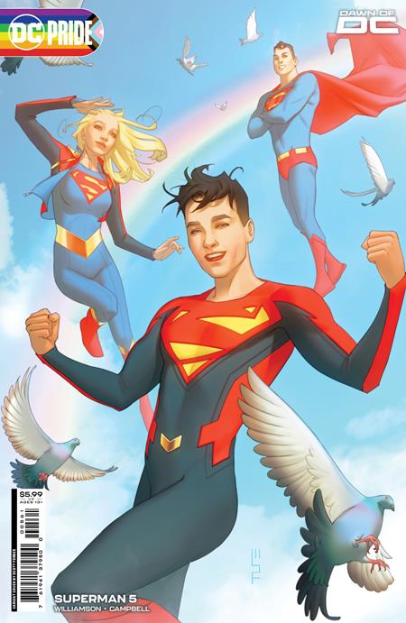 Superman, Vol. 6 #5D W. Scott Forbes DC Pride Variant DC Comics Jun 20, 2023