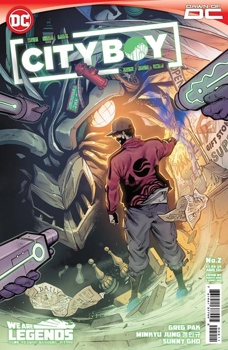 City Boy #2A Minkyu Jung Regular DC Comics Jun 27, 2023