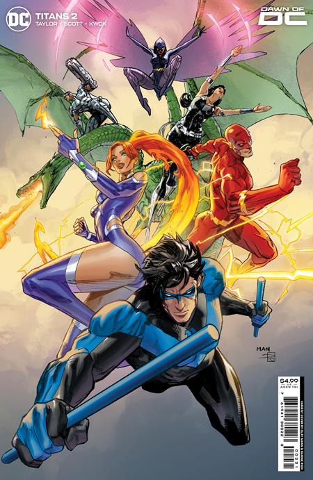 Titans, Vol. 4 #2C Clay Mann Variant DC Comics Jun 20, 2023