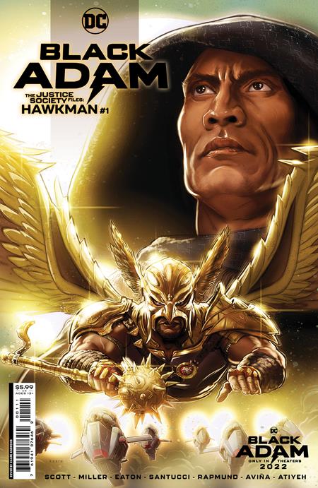 Black Adam - The Justice Society Files: Hawkman #1A 