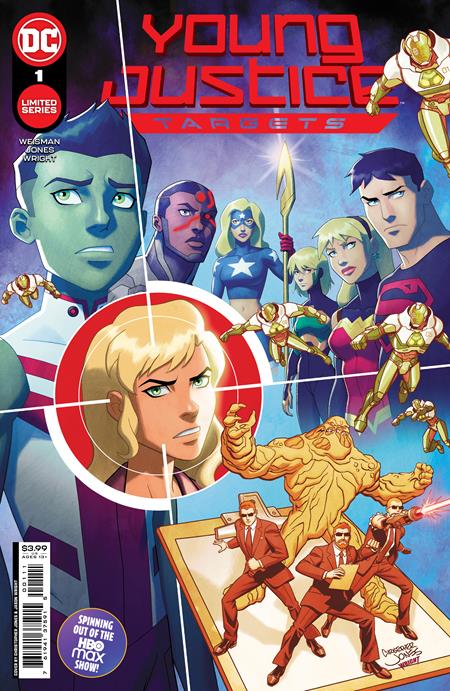 Young Justice: Targets #1A Christopher Jones Regular Cover
