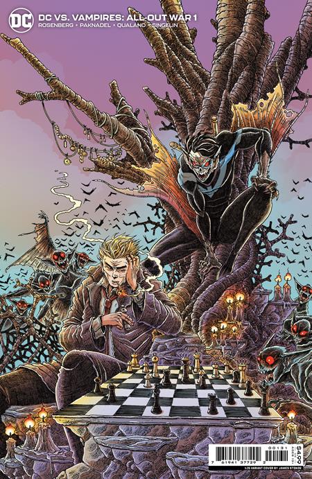 DC vs. Vampires: All-Out War #1C 1:25 James Stokoe Card Stock Variant