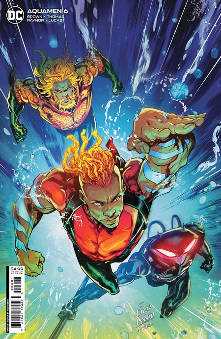 Aquamen, Vol. 1 #6B Fico Ossio Variant Cover