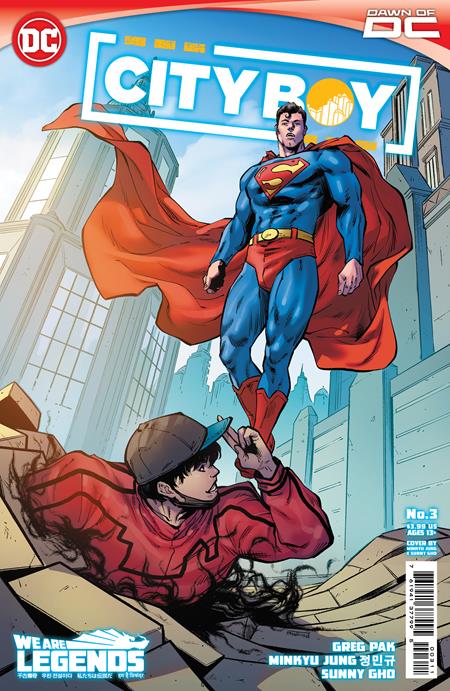 City Boy #3A Minkyu Jung Regular DC Comics Aug 01, 2023