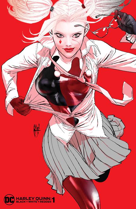 Harley Quinn: Black + White + Redder #1C Guillem March Variant DC Comics Jul 18, 2023